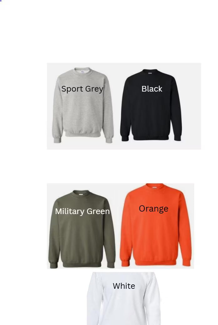 Glow-in-the-Dark BOO Sweatshirt | Embroidered Spider Web Halloween Crewneck